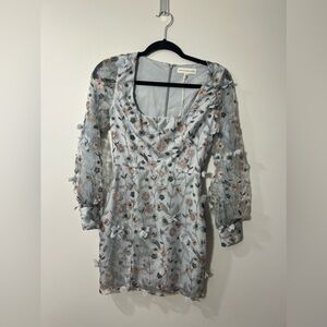 Mini Long Sleeve Dress The Population Dress